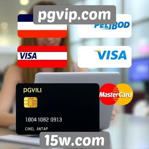 Métodos de pagamento disponíveis em pgvip.com